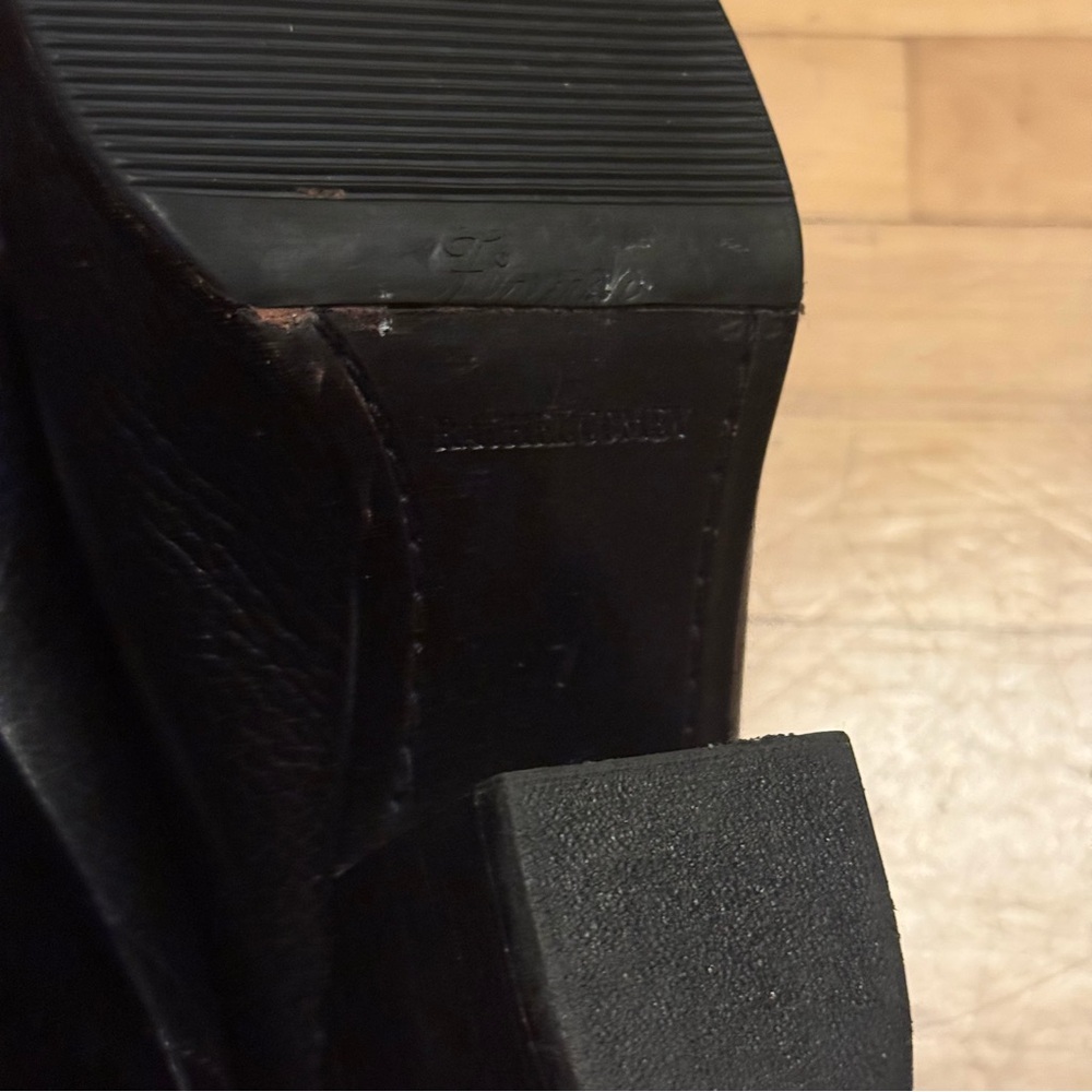 Rachel Comey Mars Mules Black Pebbled Leather Heels US 7 - Picture 13 of 15